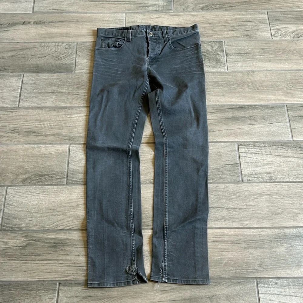 Gucci skinny gray jeans